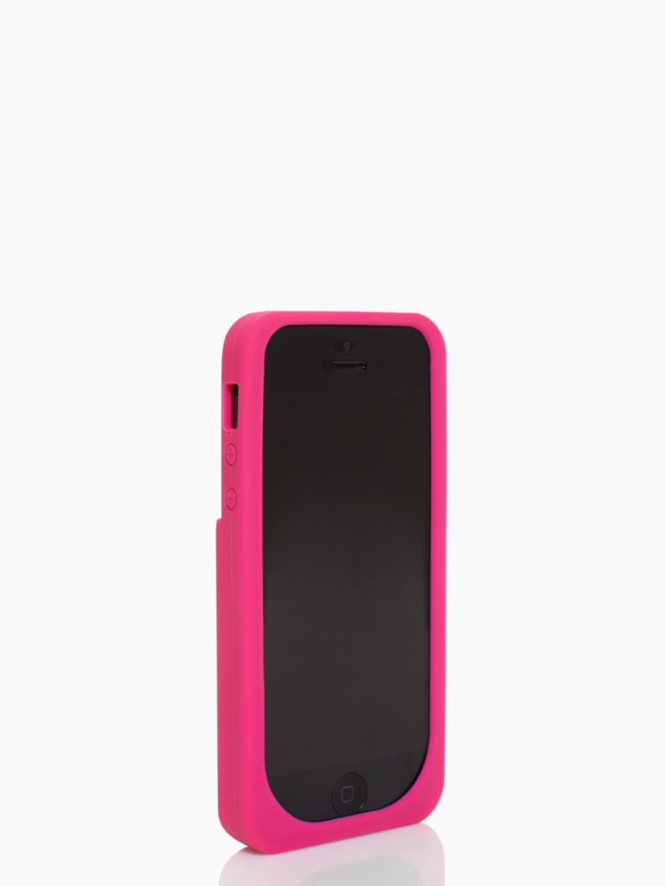 colorblocked pocket silicone iphone 5 case