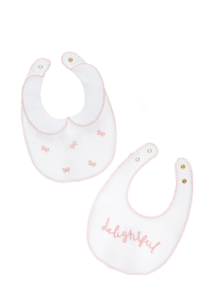 Darling kate spade baby bib gift set