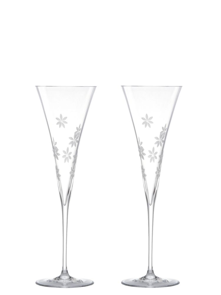 bubbly daisy flute pair