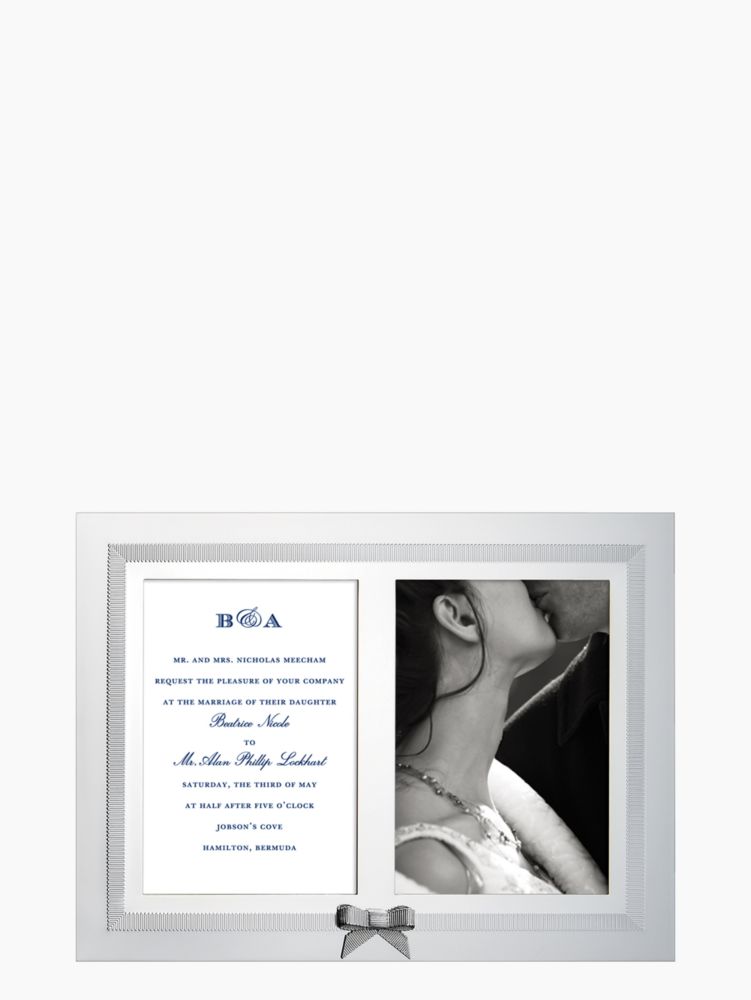 grace avenue double invitation frame