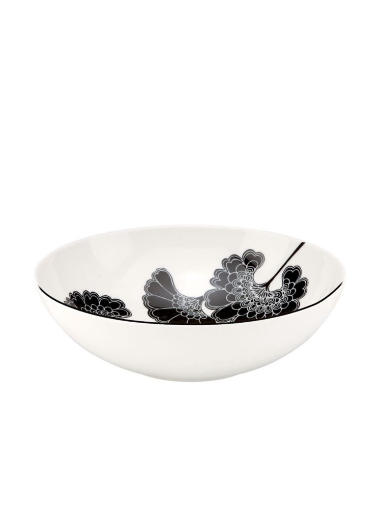 japanese floral individual pasta bowl