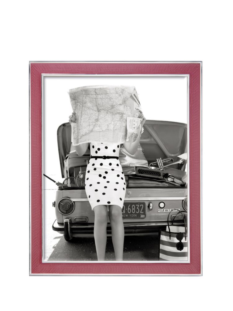 chamber's bay silver-plated 8x10 frame