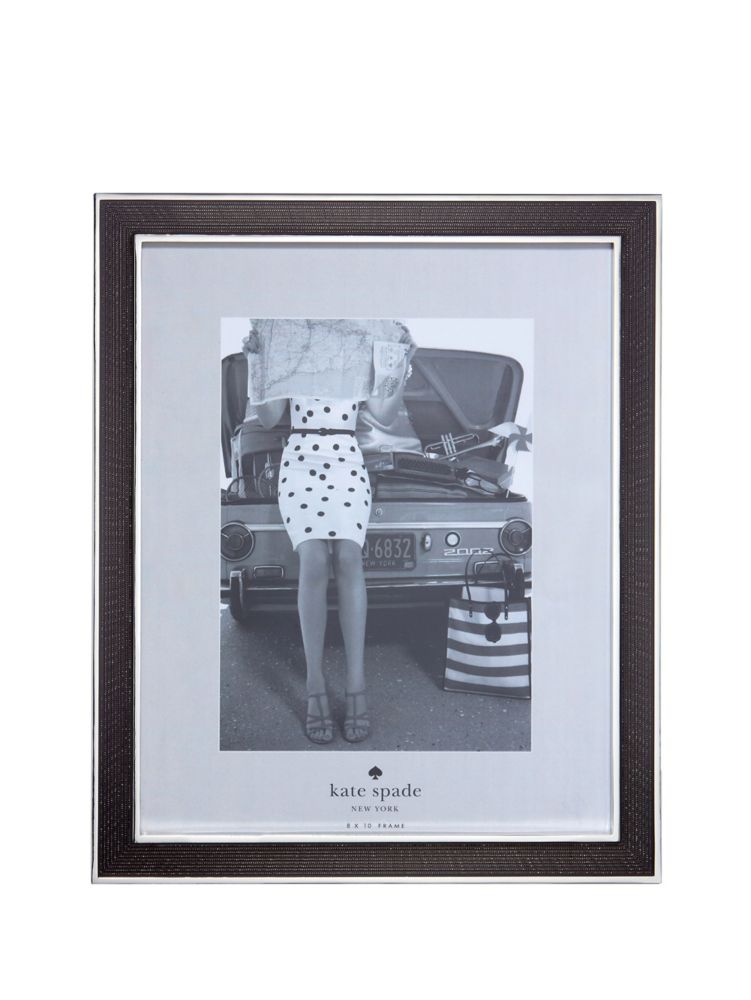 chamber's bay silver-plated 8x10 frame