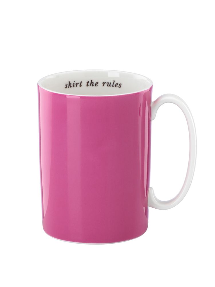 say the word skirt the rules mug