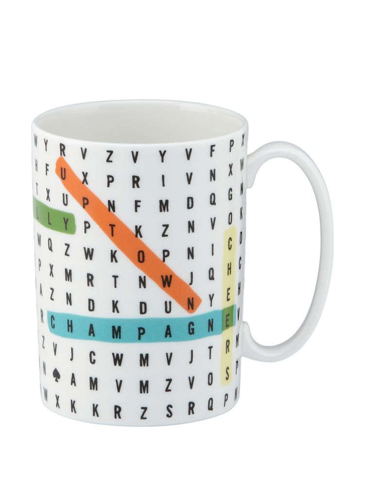 say the word wordsearch mug