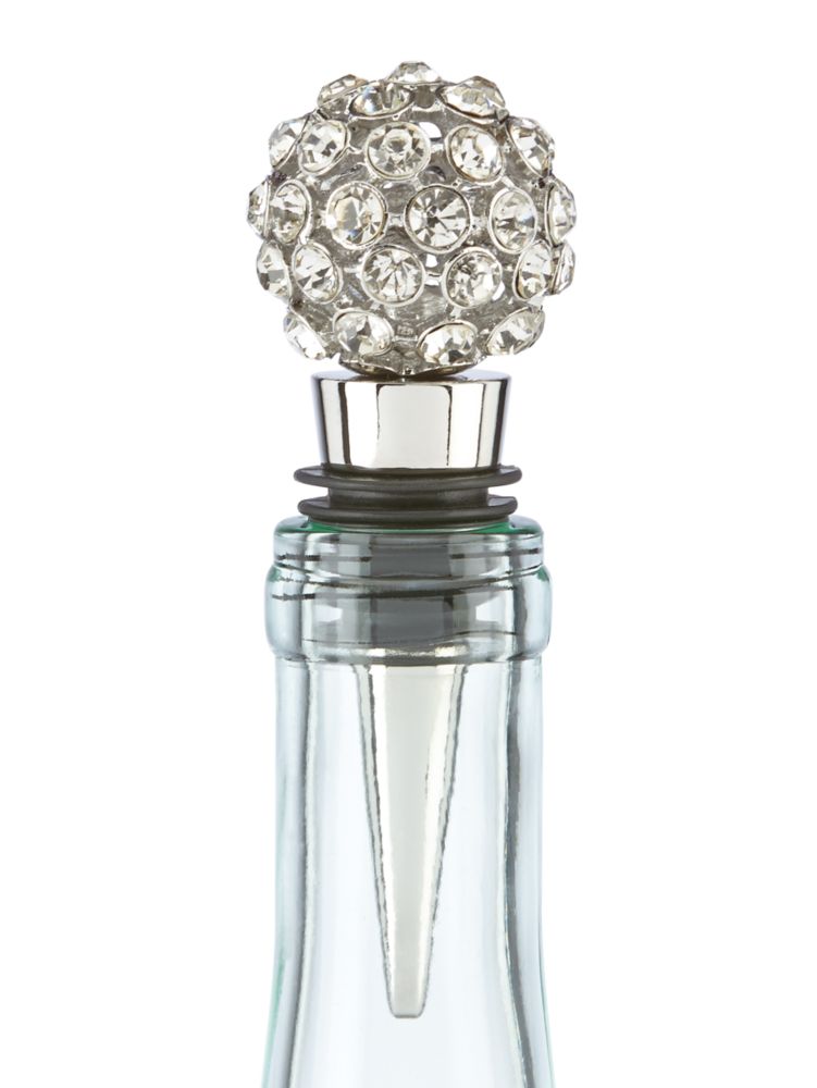 Beautiful jeweled bottle stopper