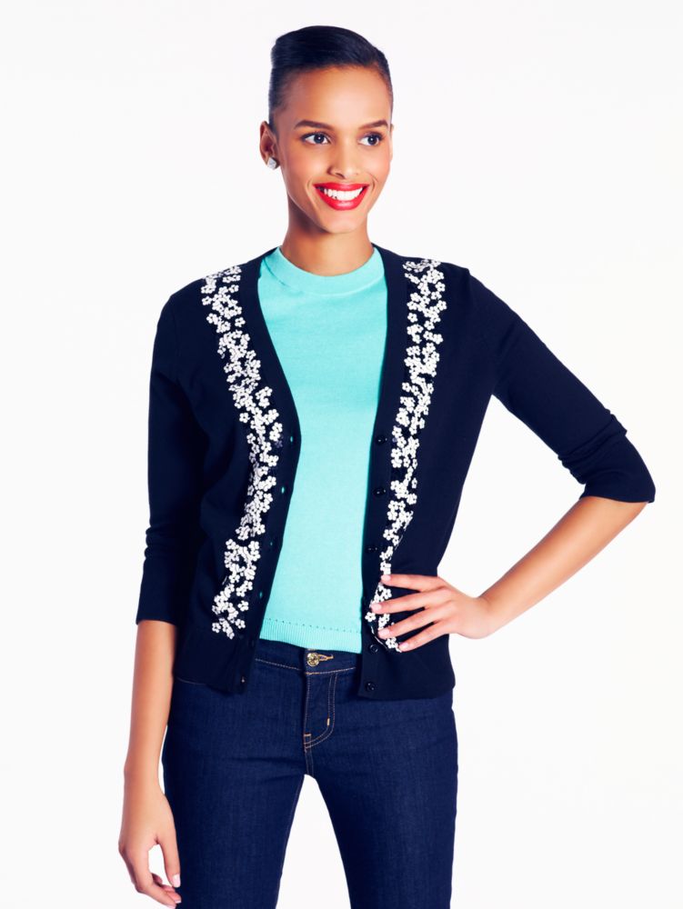 sequined kati cardigan