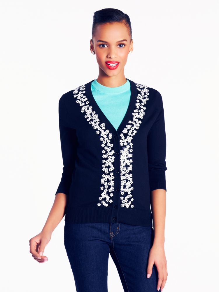 sequined kati cardigan