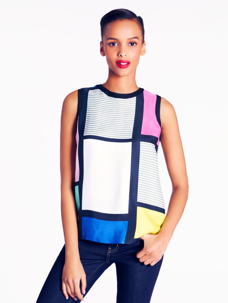 carolina top in mondrian