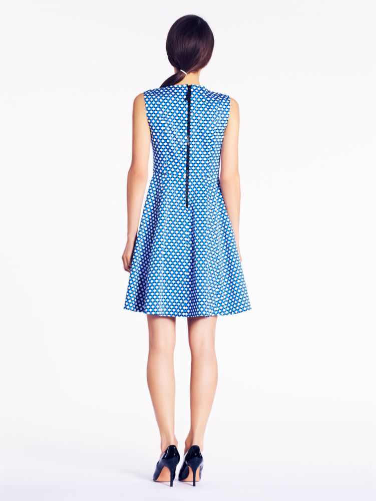 kelley dress in polka dot