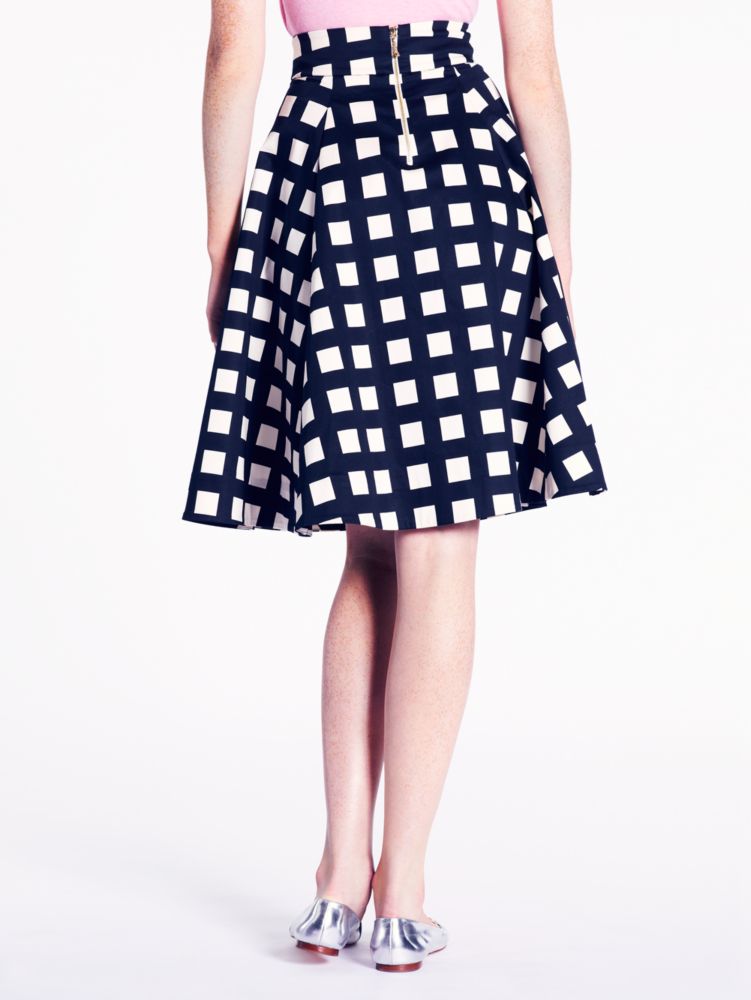 checkered sadie skirt