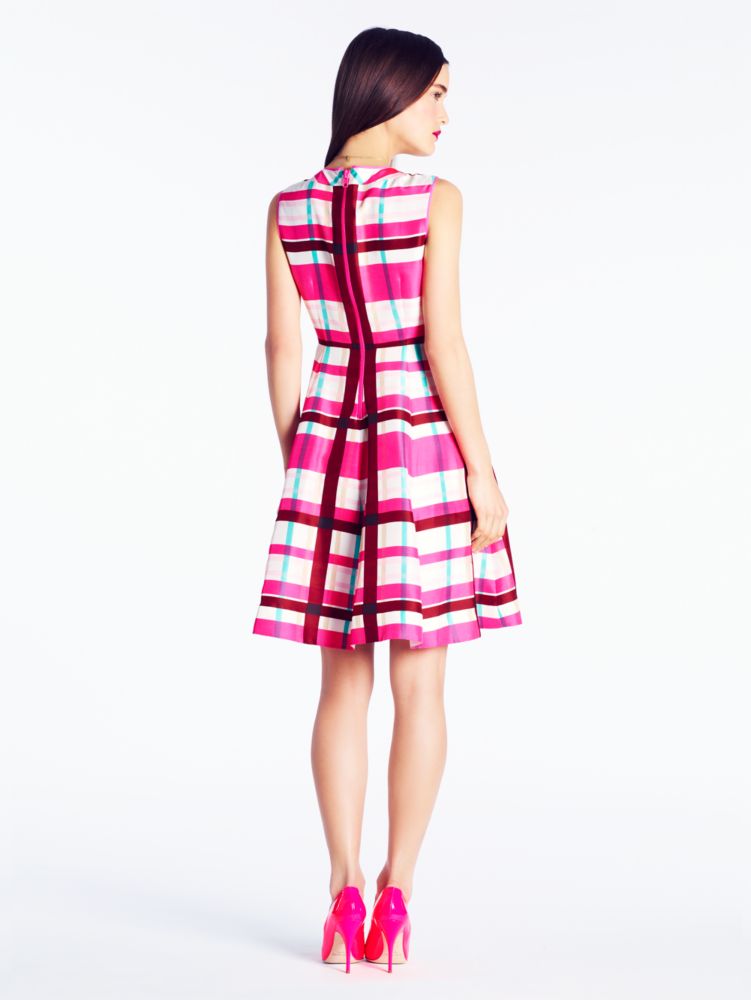 plaid felix dress