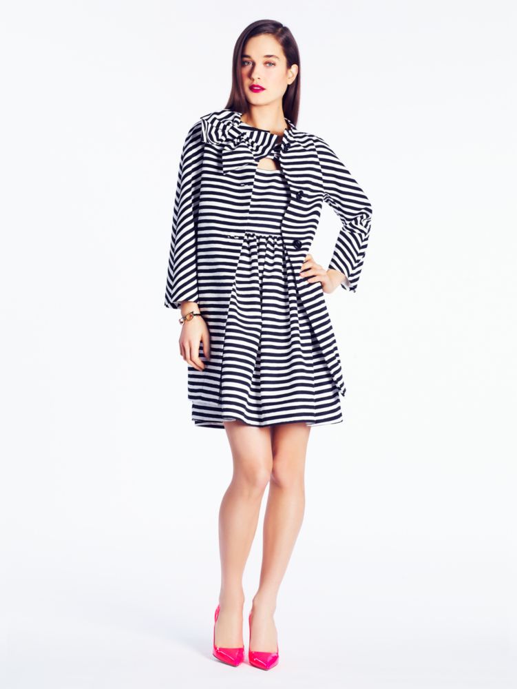 striped dorothy coat