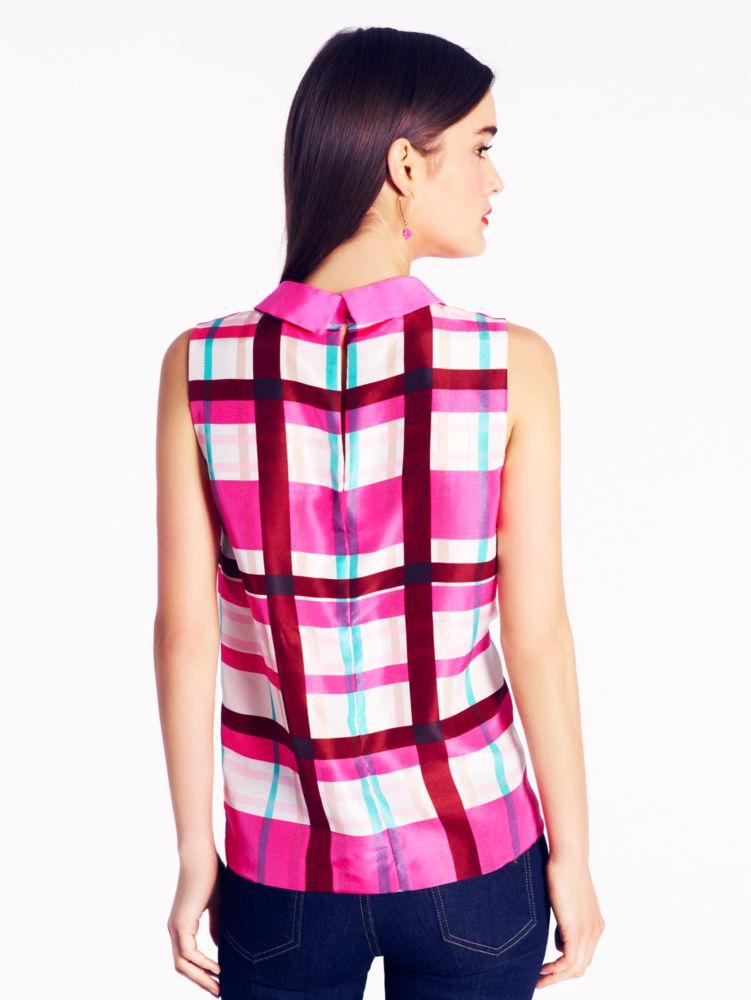 plaid fremont top