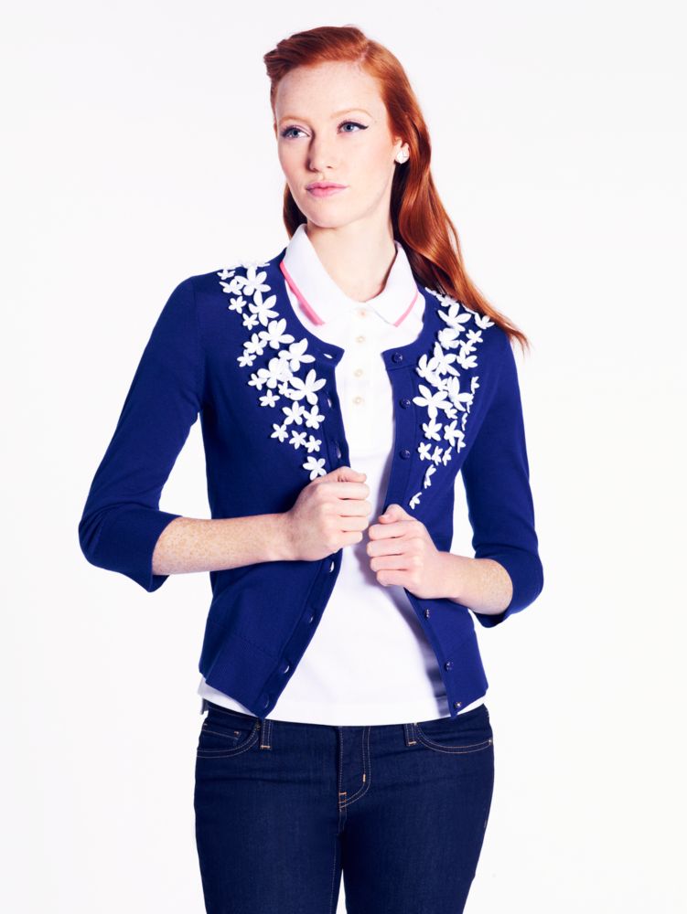 lace flower kati cardigan