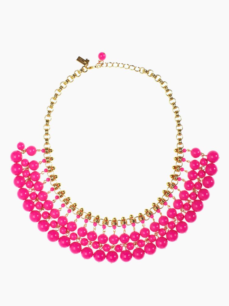 sweet as pie cluster bead collar