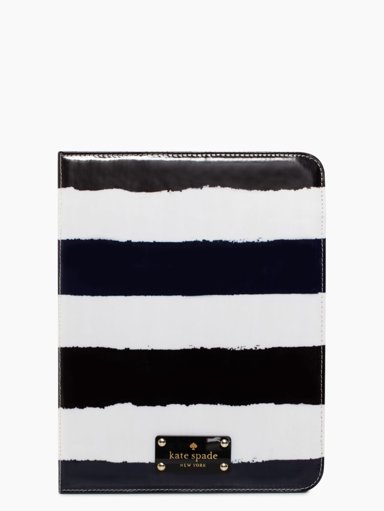 rugby stripe ipad folio