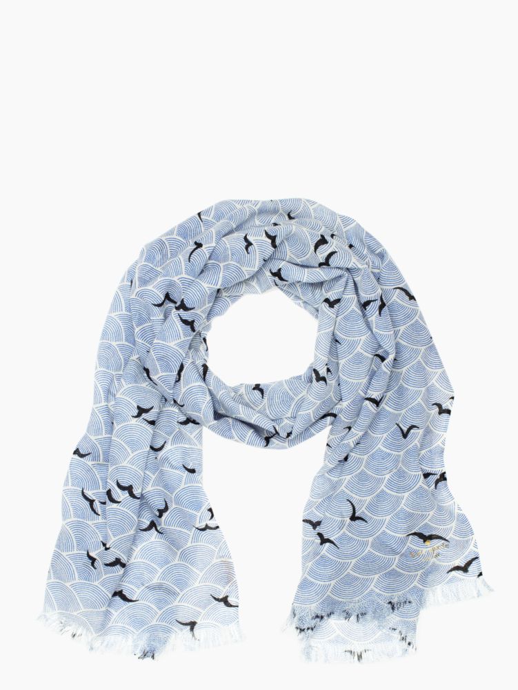 birds over arches scarf