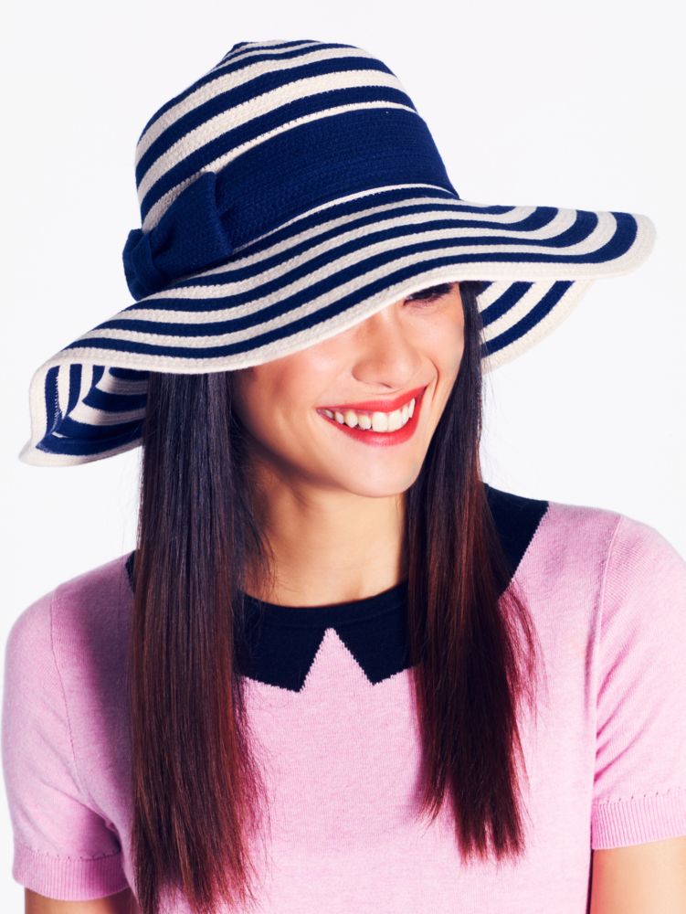 stripe sun hat