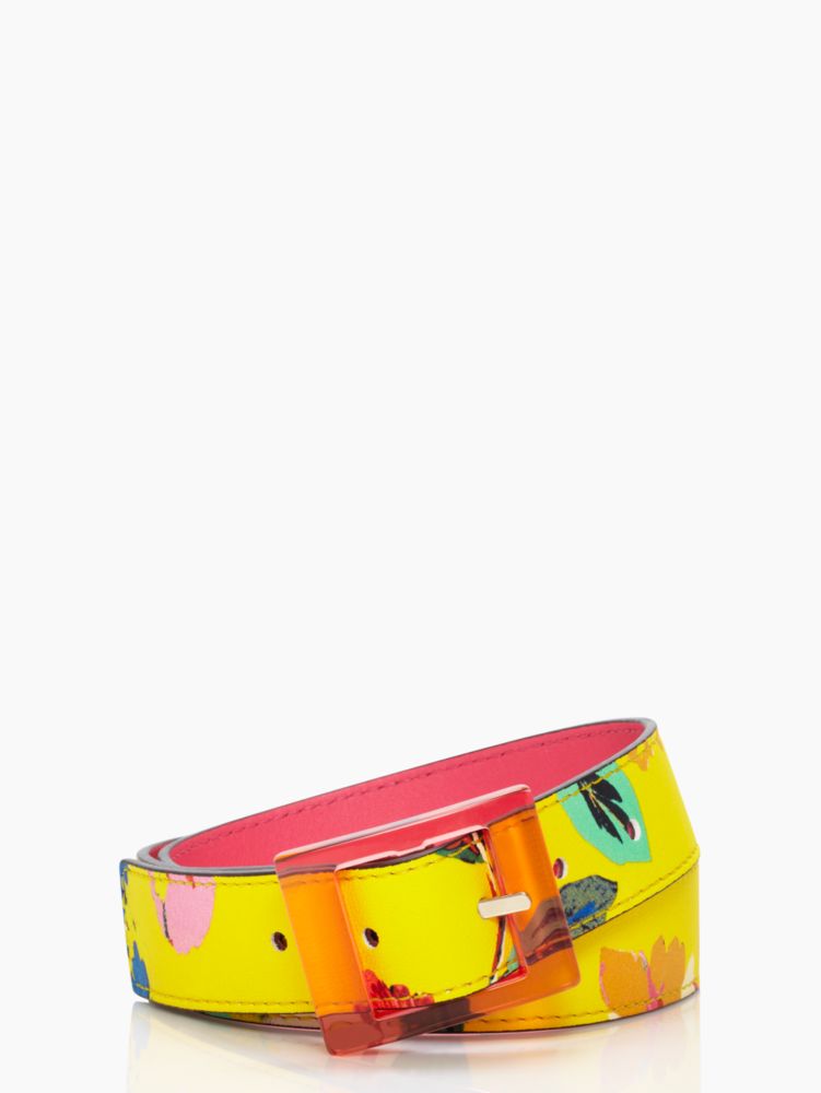 reversible printed trouser belt