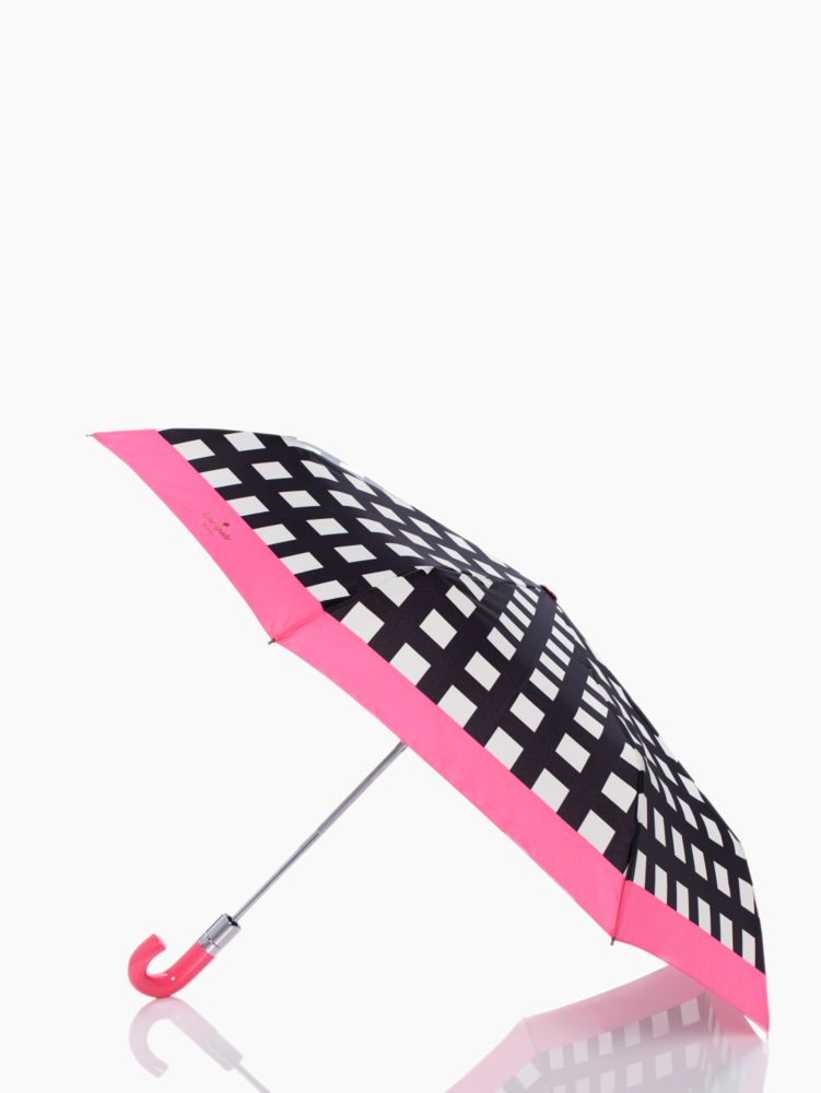 pop art check umbrella