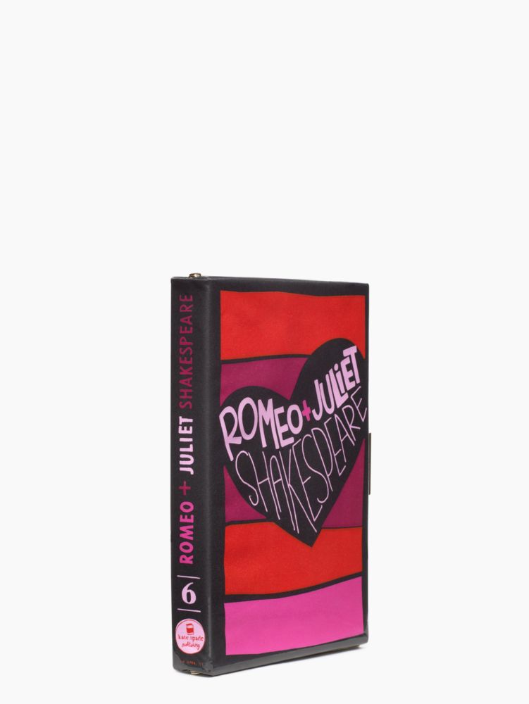 romeo & juliet book clutch