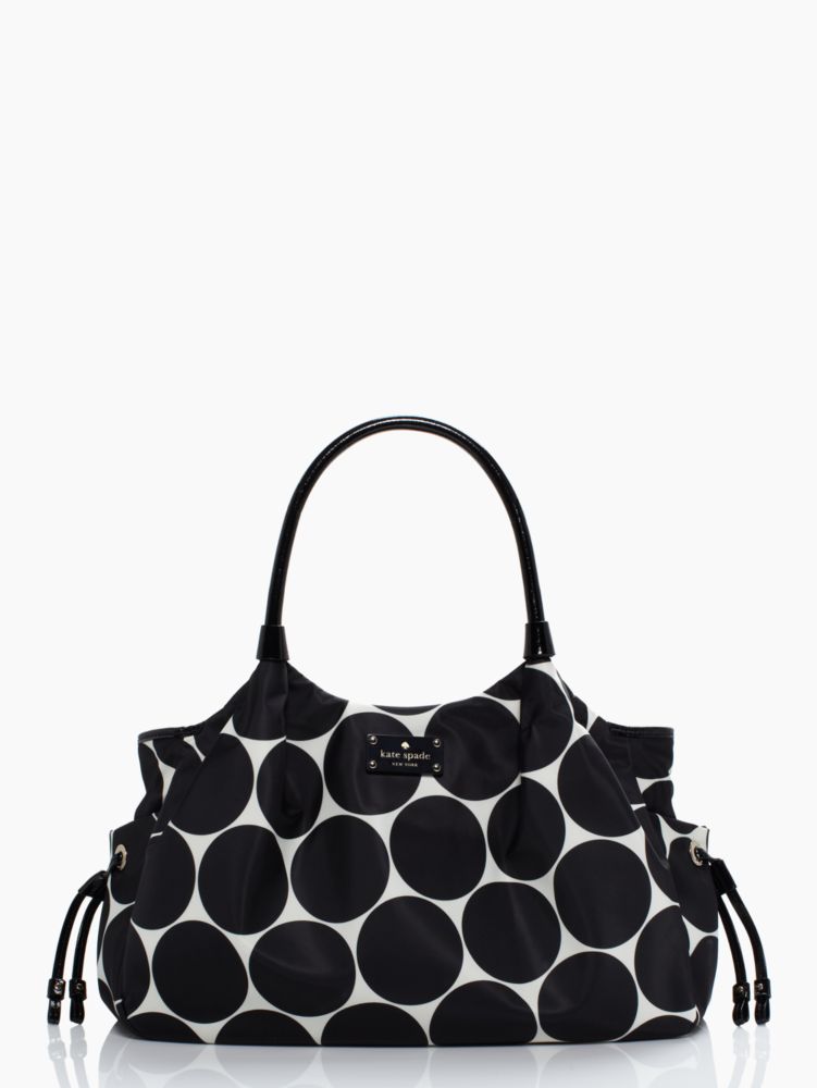 deborah dot nylon stevie baby bag
