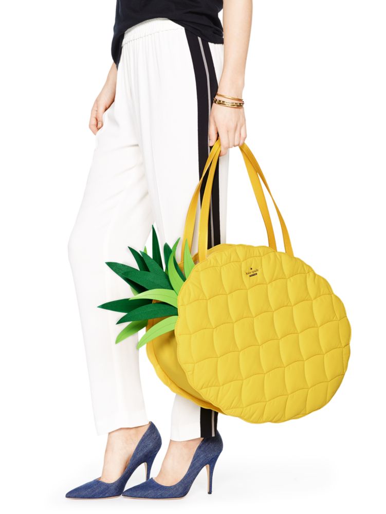 Wing It Pineapple Tote! - $129