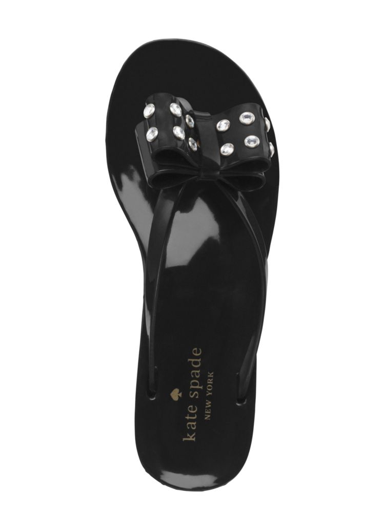 kate spade polka dot bow sandal