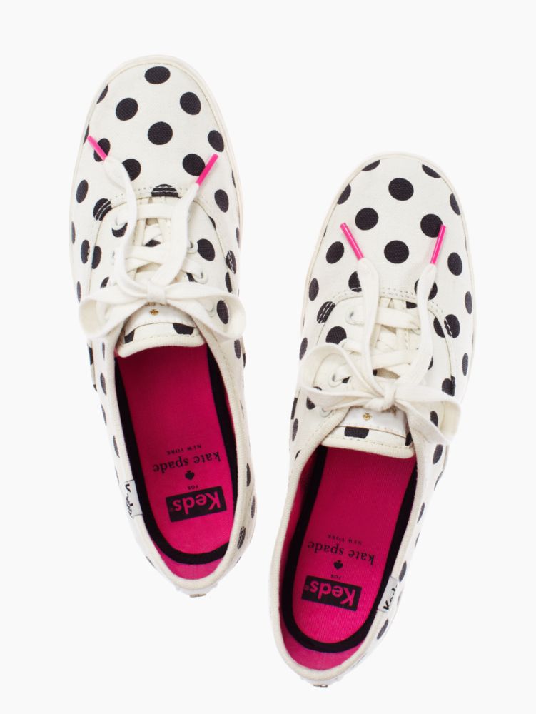 polka dot keds from kate spade