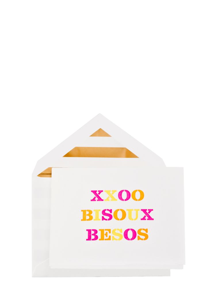 letterpress many thanks and lots of love foldover cards