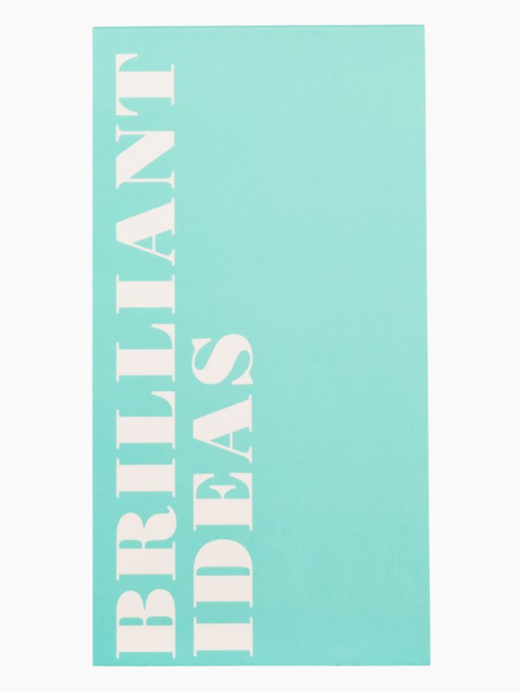 brilliant ideas large notepad