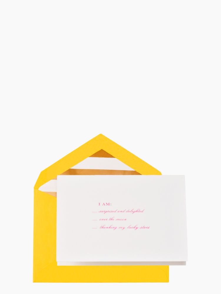 letterpress check it off foldover cards
