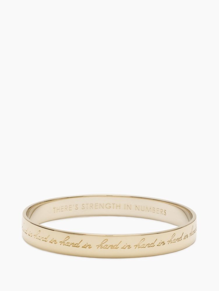 hand in hand idiom bangle