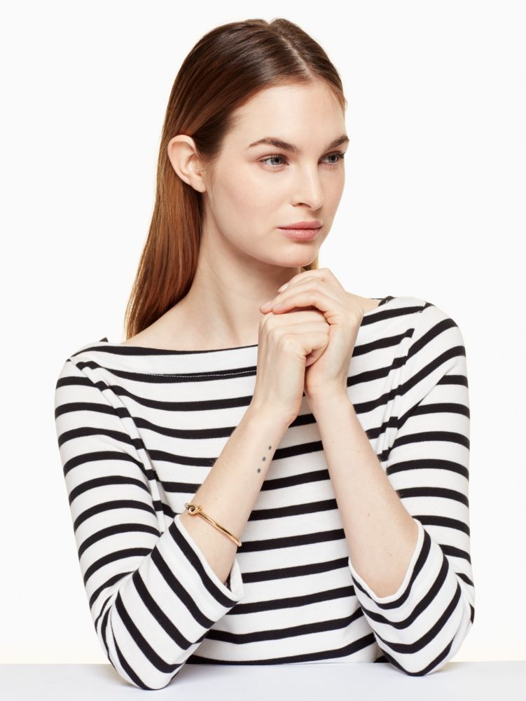 sailor's knot hinge bangle