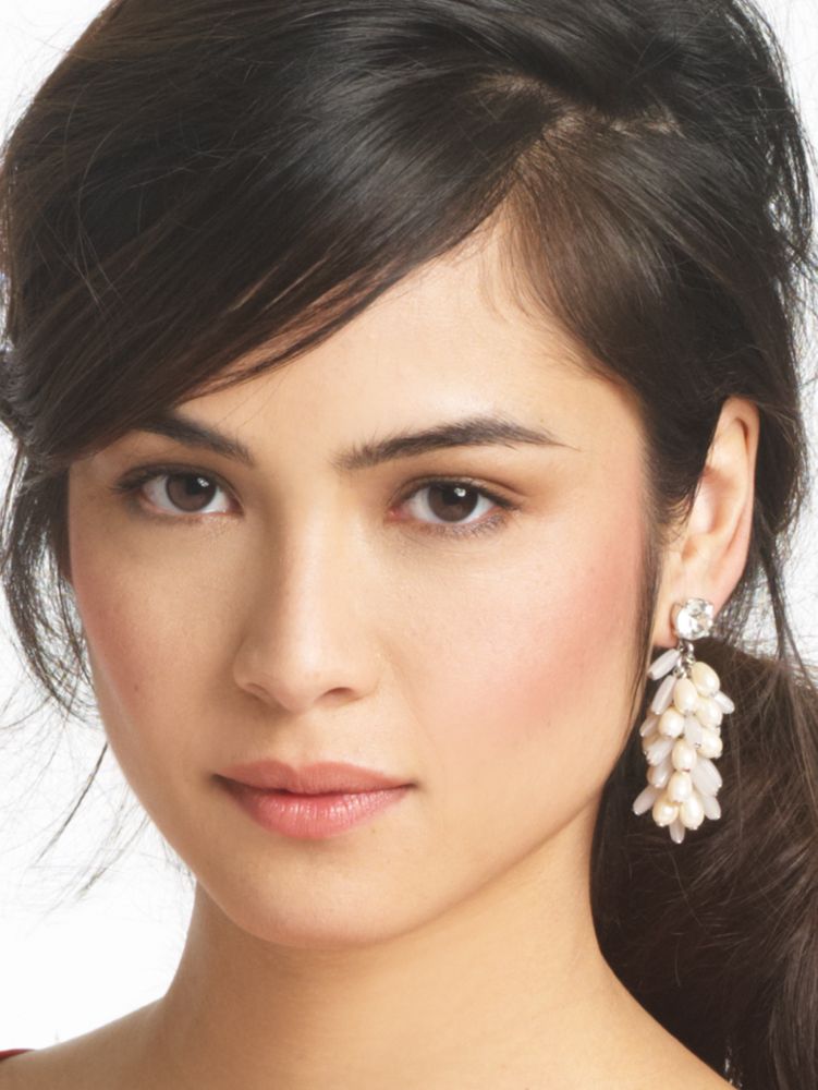 gerbera garden statement earrings