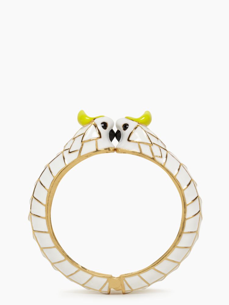 kissing cockatoos bangle