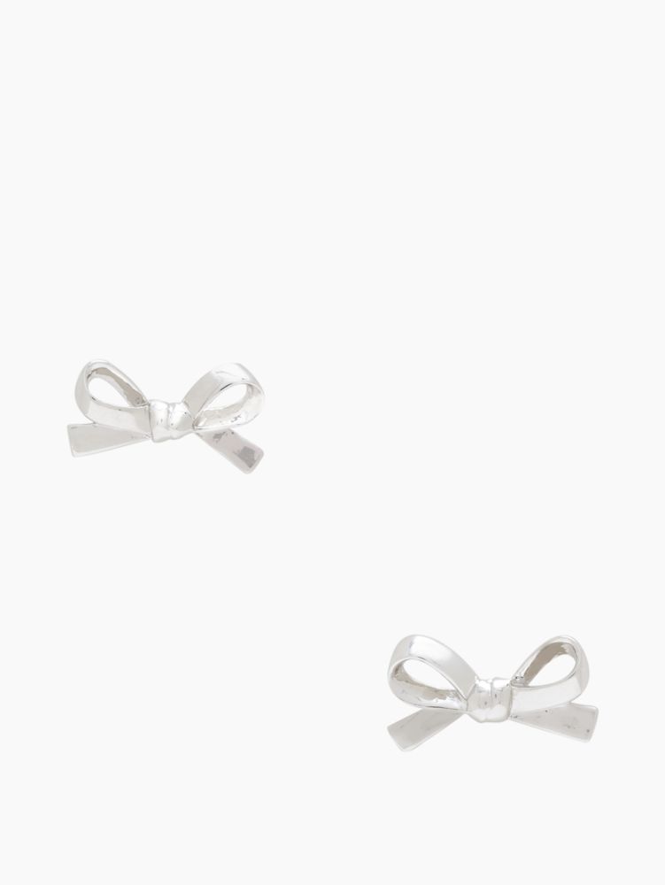 skinny mini bow studs