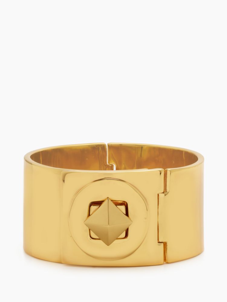 locked in wide bangle