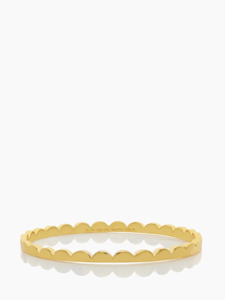 scallop thin bangle