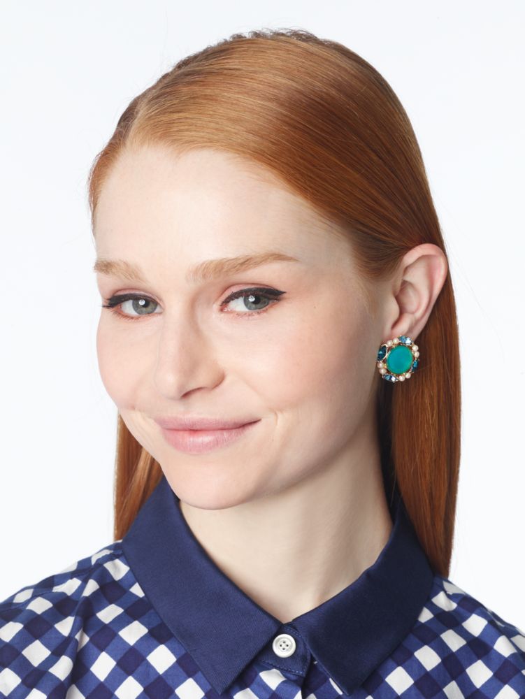belle fleur studs
