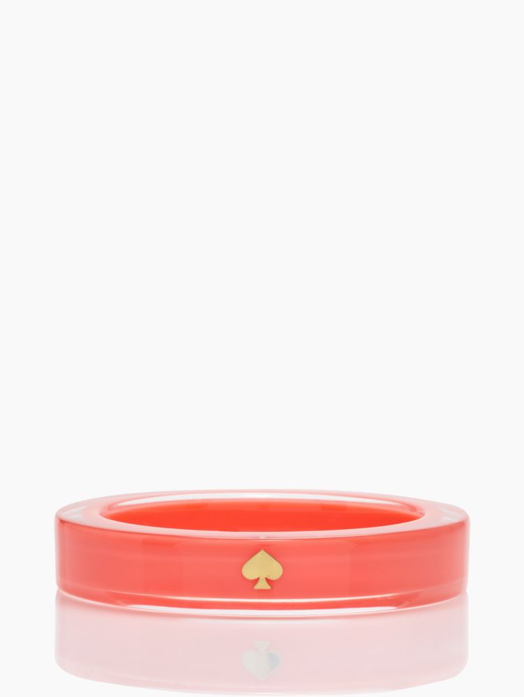 lacquered spade bangle