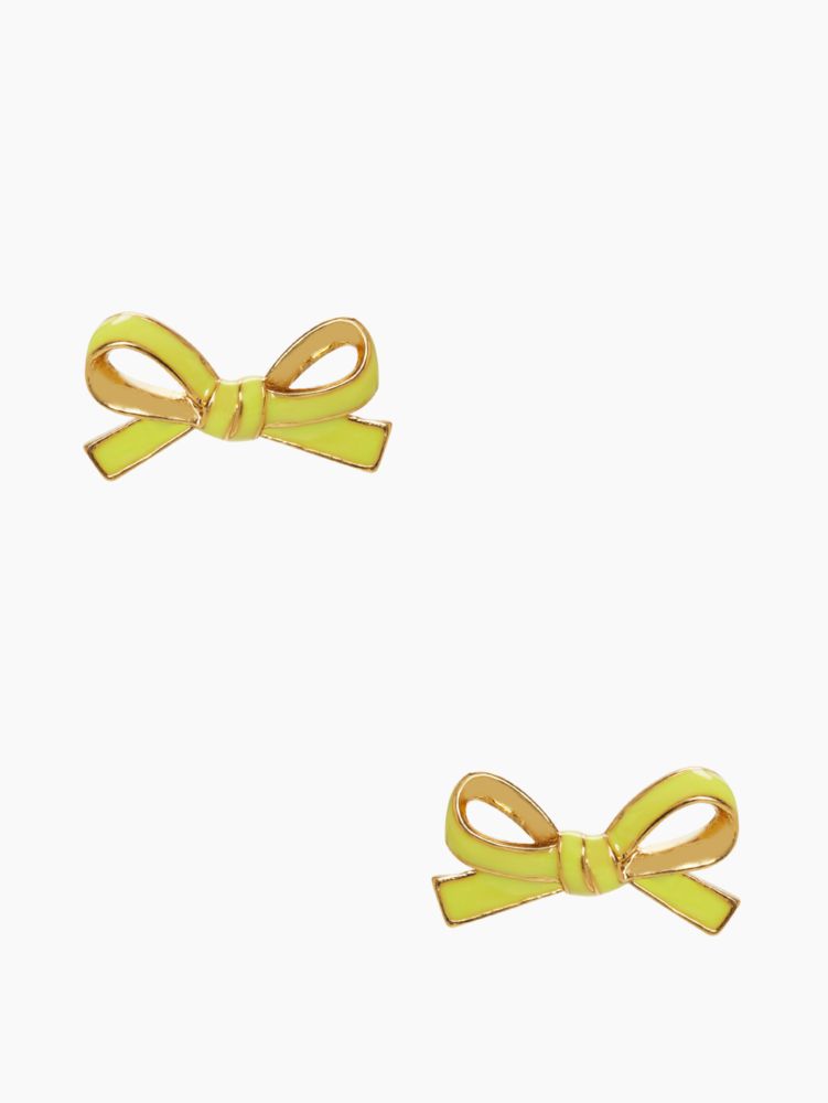 skinny mini bow studs