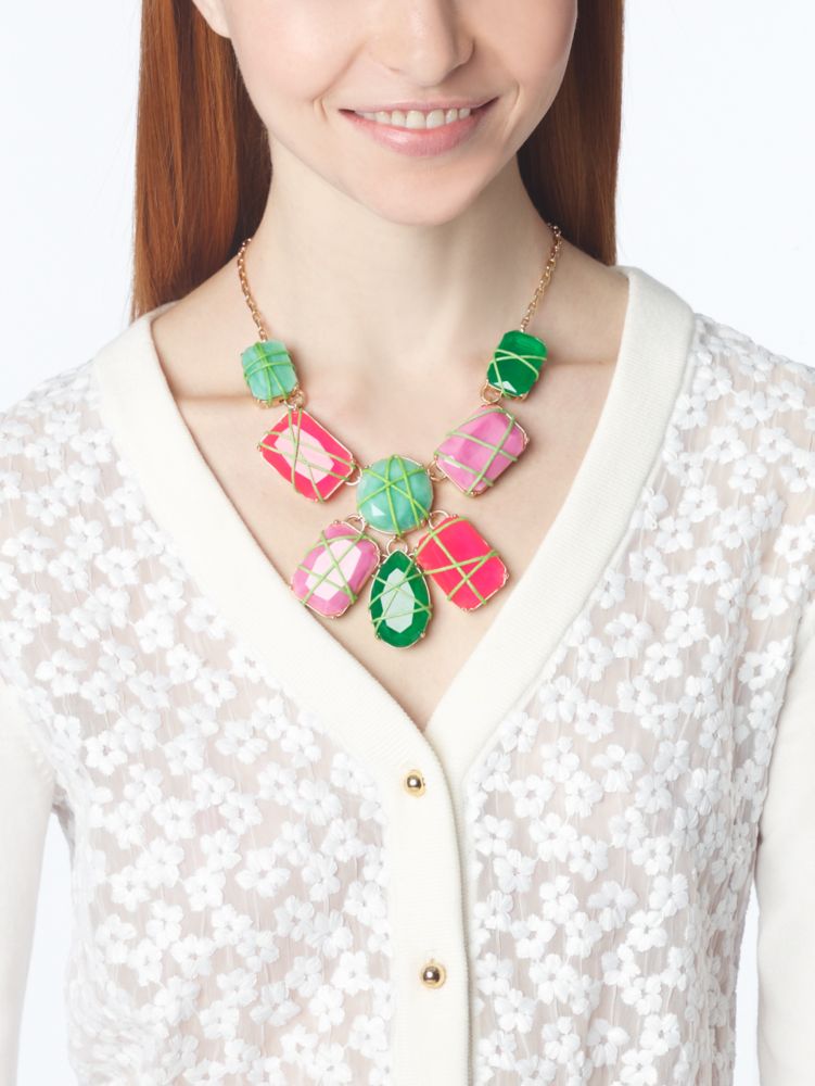 pop garden statement necklace