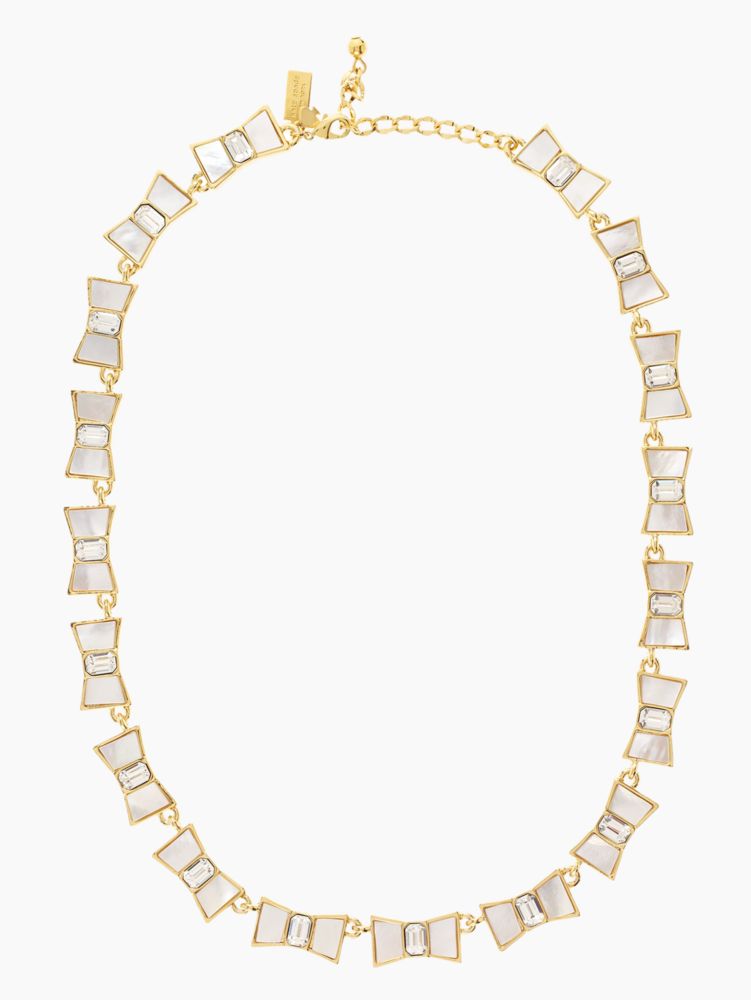 bow shoppe collar necklace