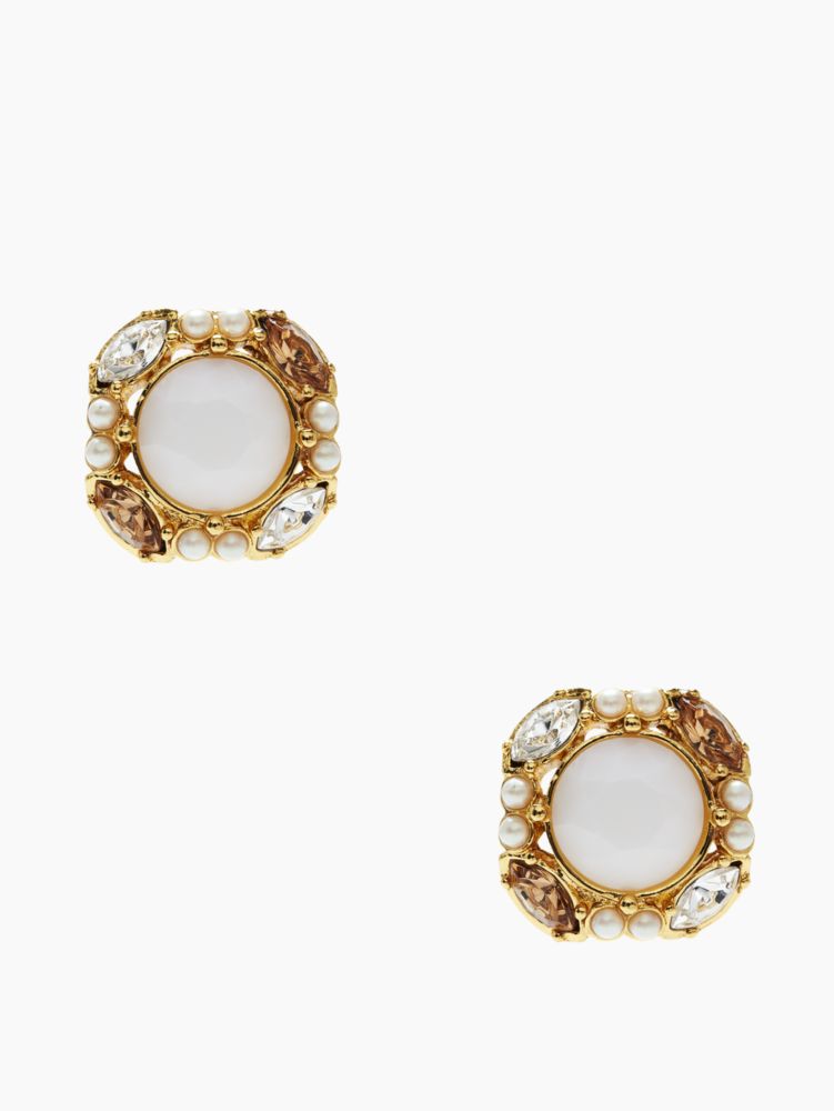 belle fleur studs