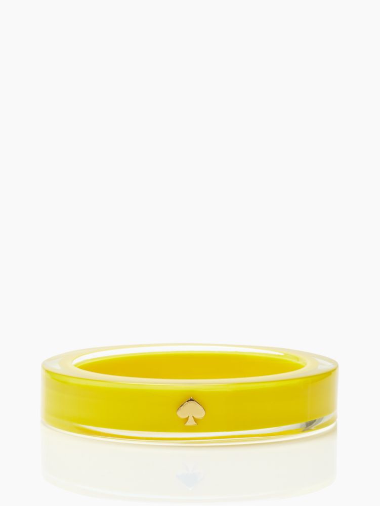 lacquered spade bangle