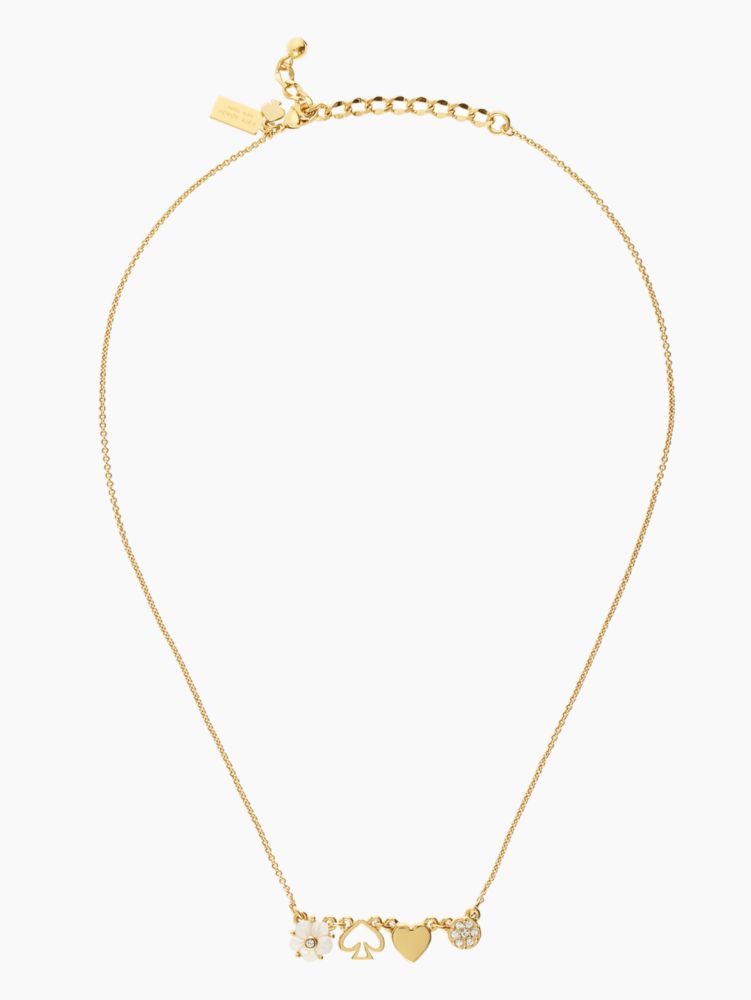 mini things row necklace