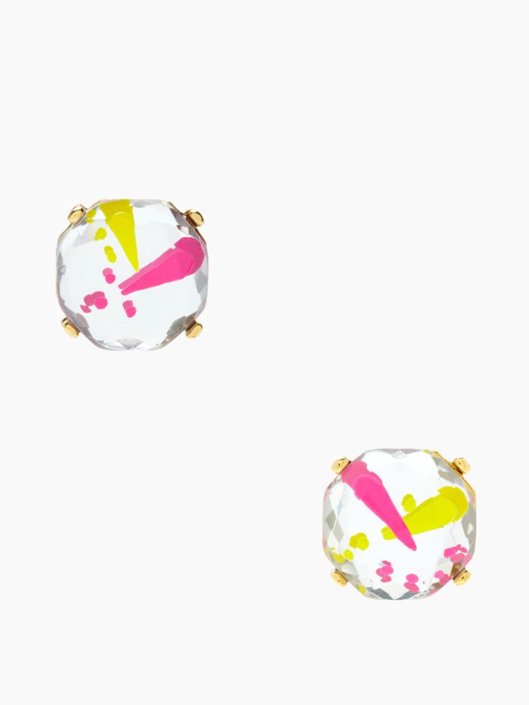 splatter jewels studs