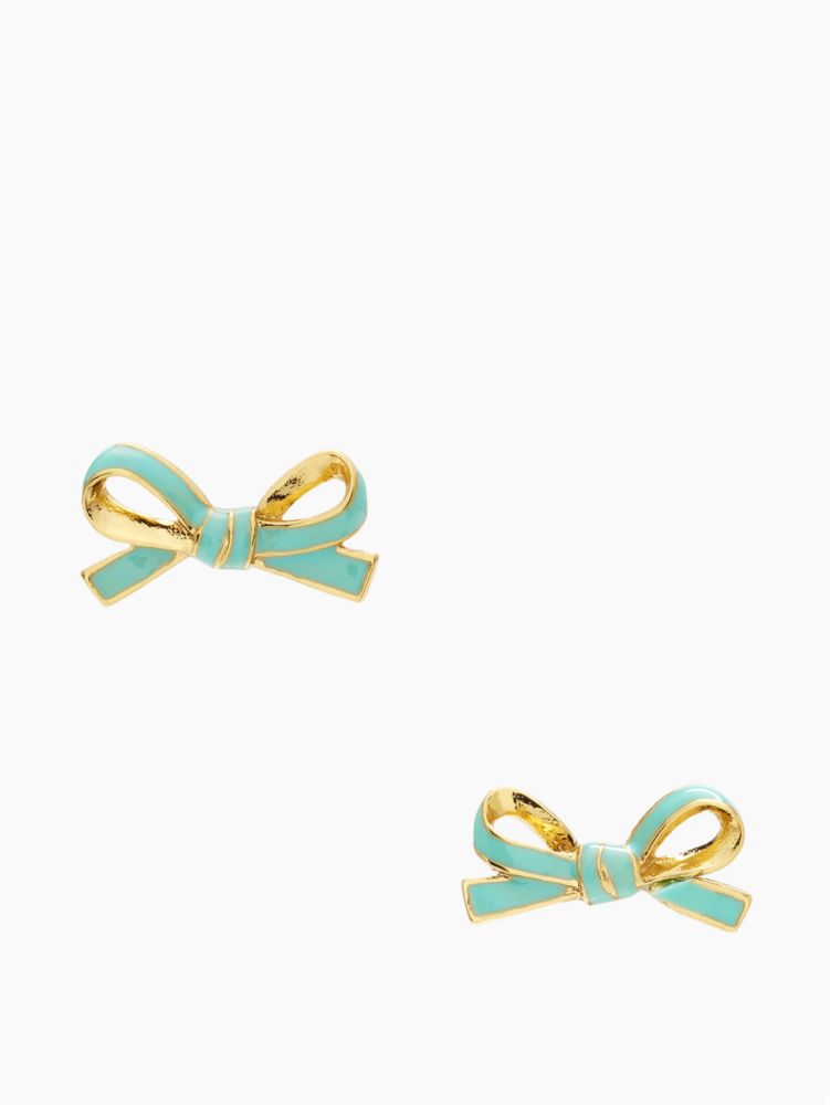 skinny mini bow studs